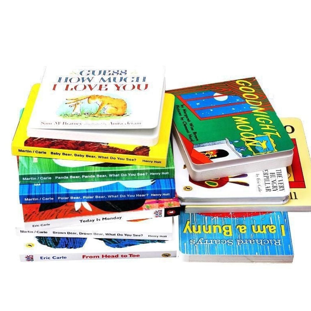 Eric Carle and other bestseller (BOARD BOOKS) singles, brand new - Baby Bear / Brown Bear / Panda Bear / Polar Bear / Dear Zoo / From Head to Toe/ Good Night Moon / Guess How Much I Love You / I am a Bunny / Today is Monday / The Very Hungry Caterpillar