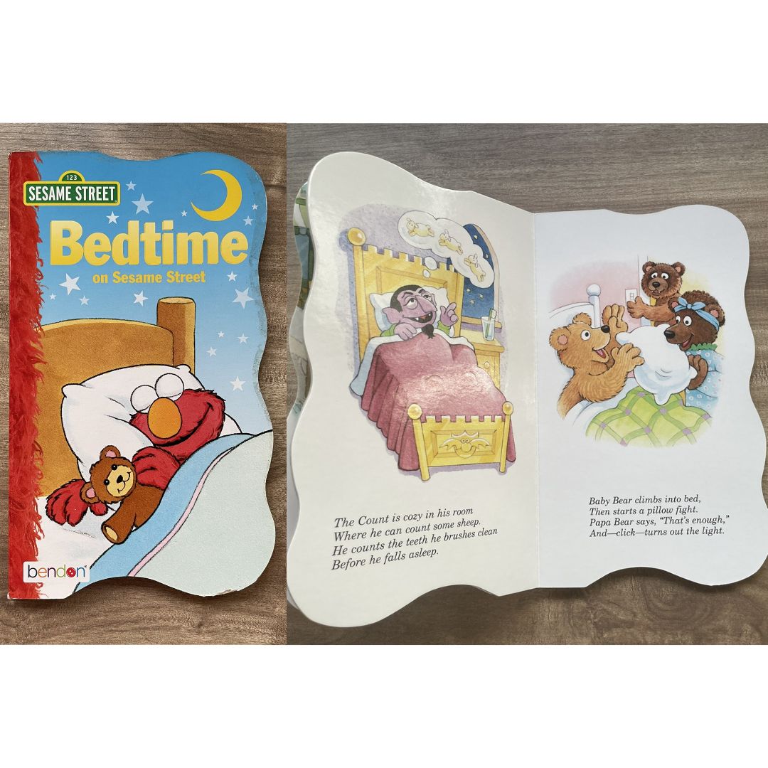 Sesame Street / Sesame Beginnings (SINGLES) brand new Board Book, with SLIGHT DENTS on book cover