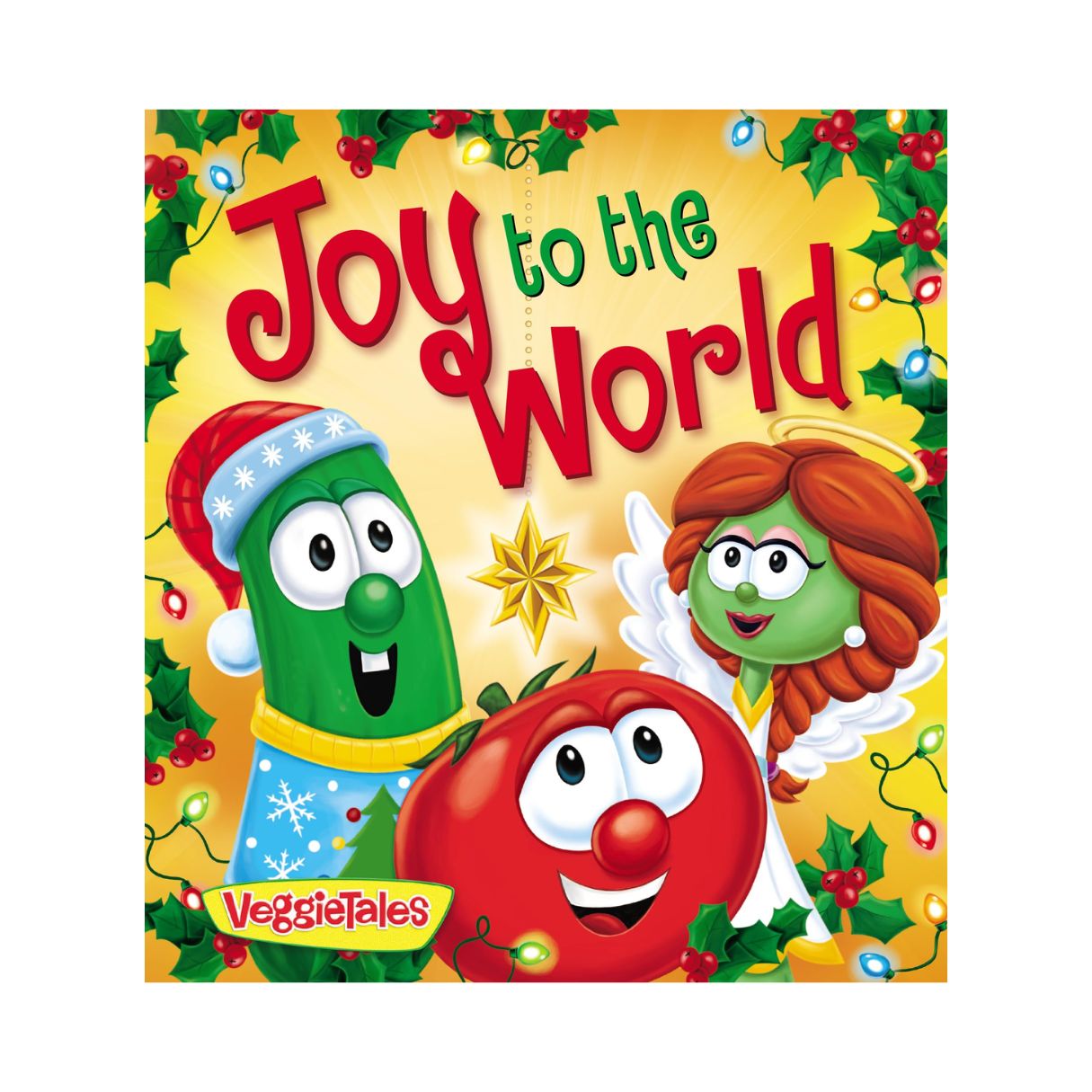 VeggieTales - Growing Faith: God Is Always with You / Silly Little Thing Called Love / Joy to the World (SINGLES, brand new Board Book) with SLIGHT DENTS on book cover