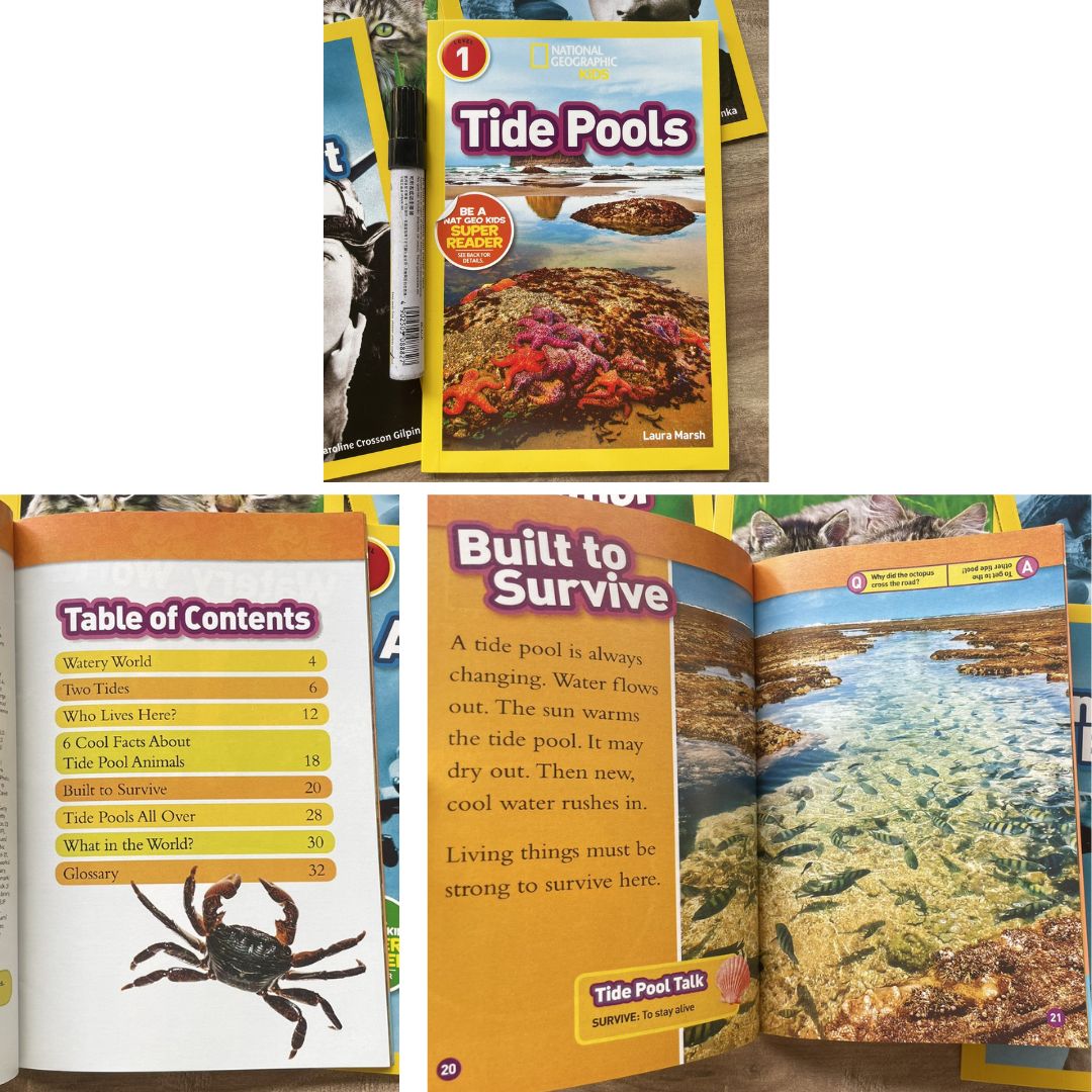 Level 1: NATGEO National Geographic Books for Kids (46 books)