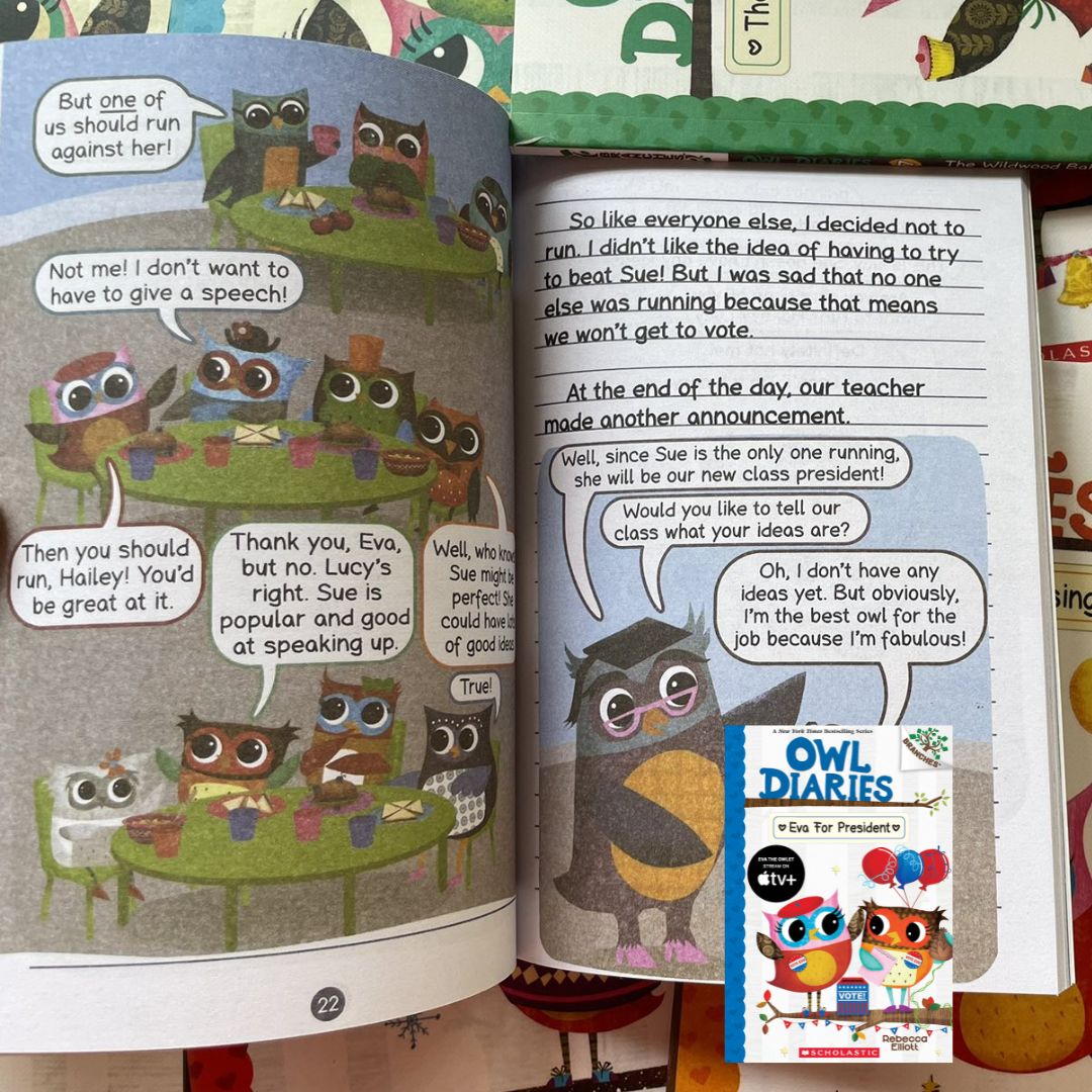 Owl Diaries #1-19 Collection (Pack of 19 books, brand new softcover, no box)