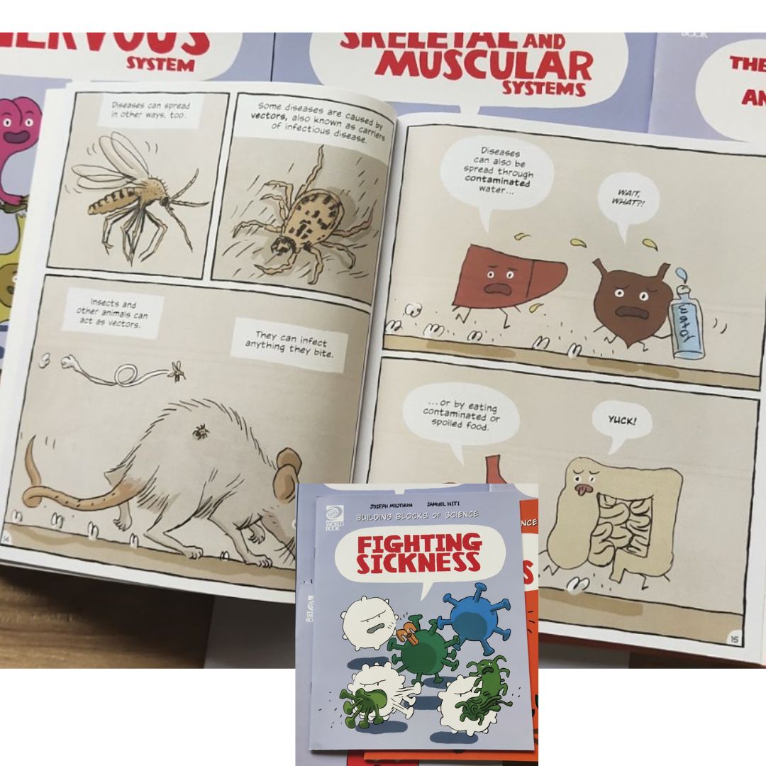 Building Blocks of Science, 32 brand new softcover books, no box