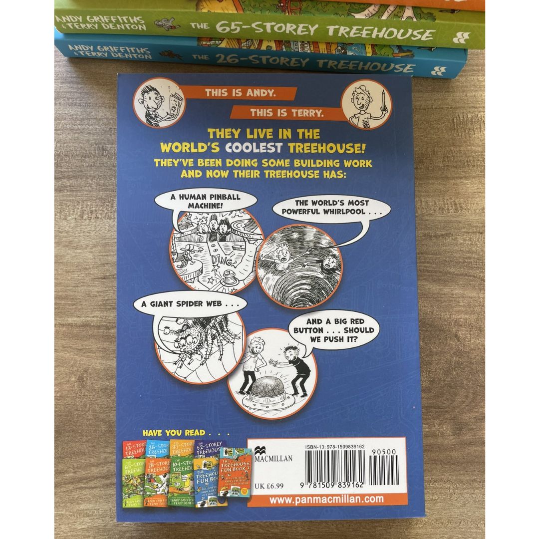 STOREY TREEHOUSE (15 books) brand new softcover, BOX with SLIGHT DENTS, books no damage