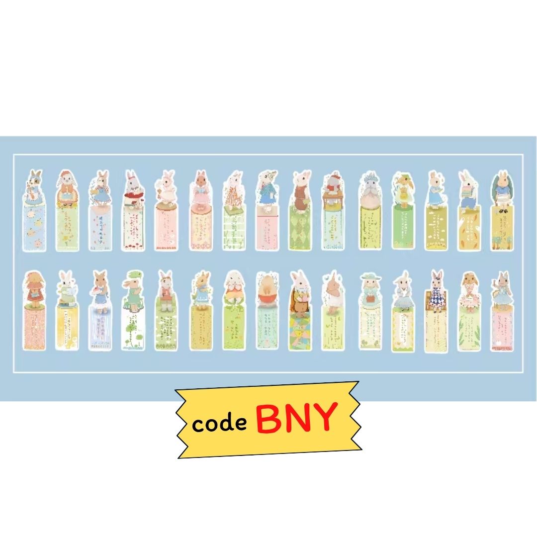 Bookmarks Set (30 pcs bookmarks in a set) (Pls. choose design)