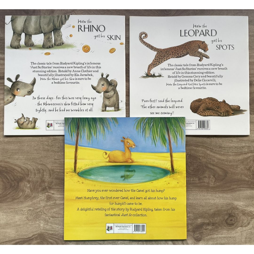 Rudyard Kipling Storybooks (SINGLES, brand new softcover, sold per piece)