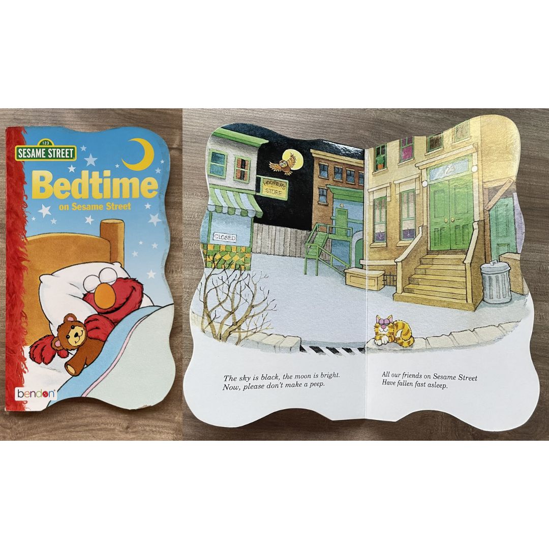 Sesame Street / Sesame Beginnings (SINGLES) brand new Board Book, with SLIGHT DENTS on book cover