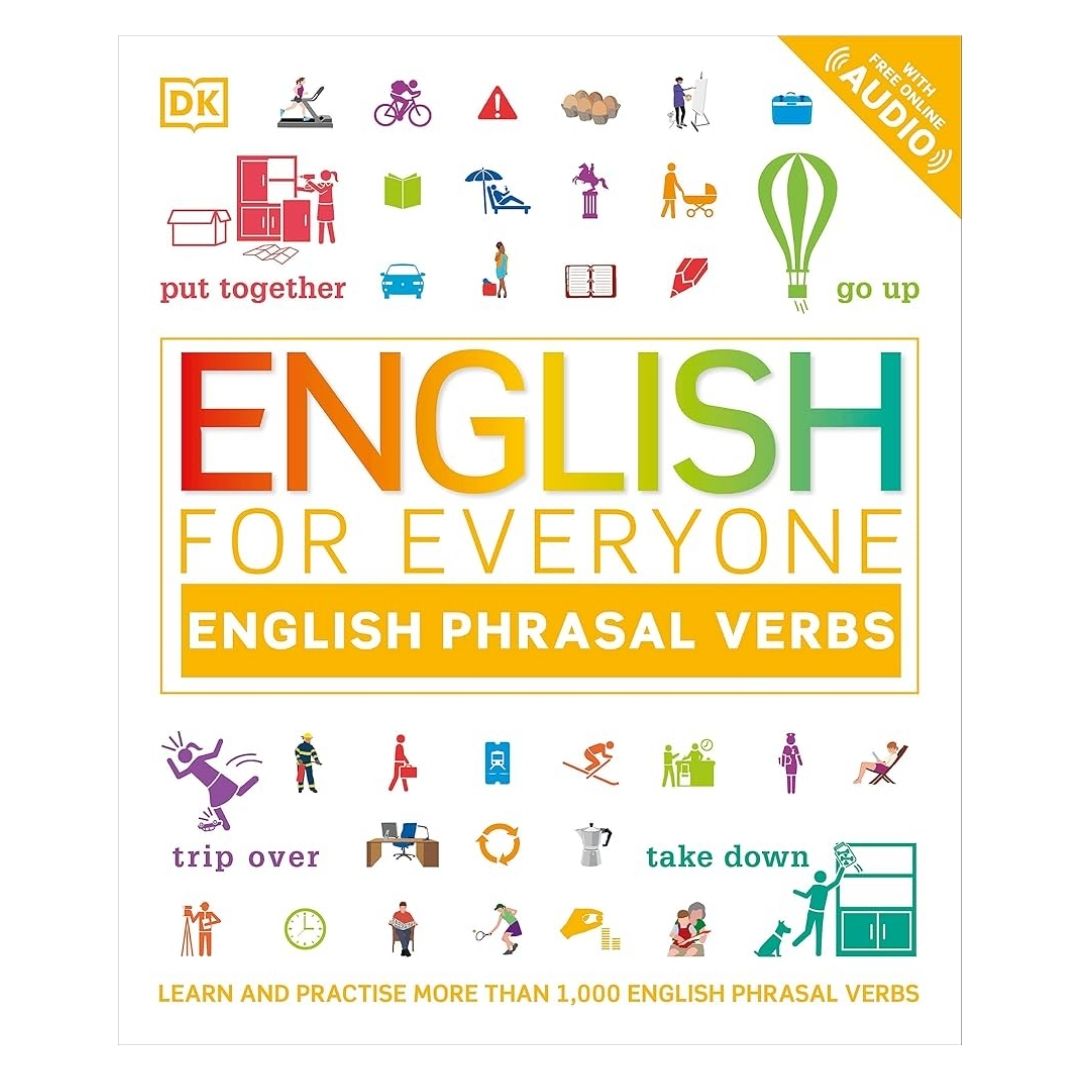 ENGLISH FOR EVERYONE English Phrasal Verbs: An ESL Book of Over 1,000 English Phrasal Verbs in Use (brand new softcover, with SLIGHT DENTS on book cover)