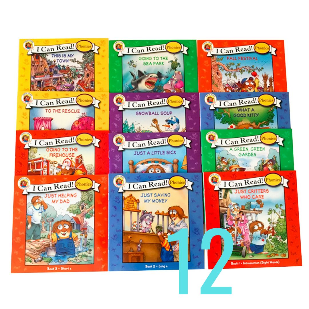 My Very First I Can Read Phonics MINI THIN BOOKS Set (Biscuit // Fancy Nancy // Little Critter // Red // Blue // Green) brand new paperbacks / softcovers