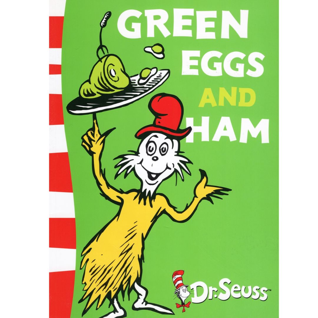 Dr Seuss paperbacks (PLS CHOOSE A TITLE) Oh the Places You'll Go / Fox in Socks / Green Eggs and Ham / Oh the Thinks You Can Think / One Fish Two Fish / Scrambled Eggs Super / Sleep Book / Ten Apples Up On Top / The Alphabet Book / Wacky Wednesday