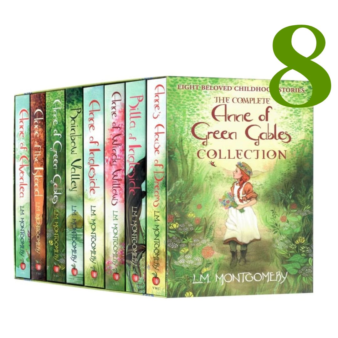 The Complete Anne of Green Gables Collection Box Set (8 books) softcover