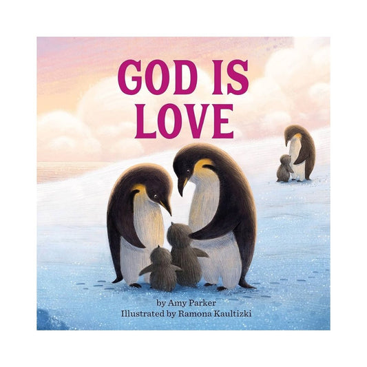 God Is Love by Amy Parker (brand new Board book) with SLIGHT DENTS on book cover