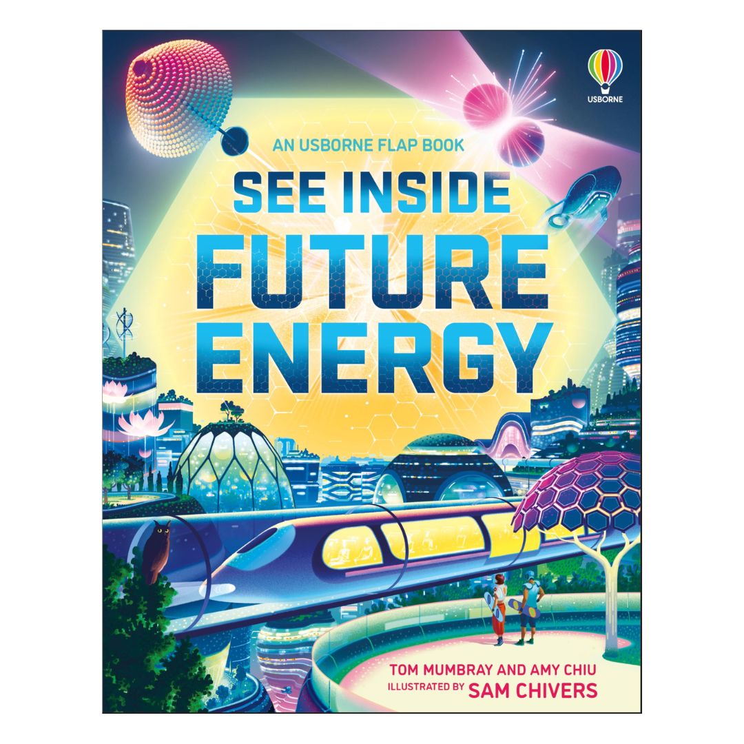 Usborne SEE INSIDE Future Energy (brand new Board Book, with SLIGHT DENTS on book cover)