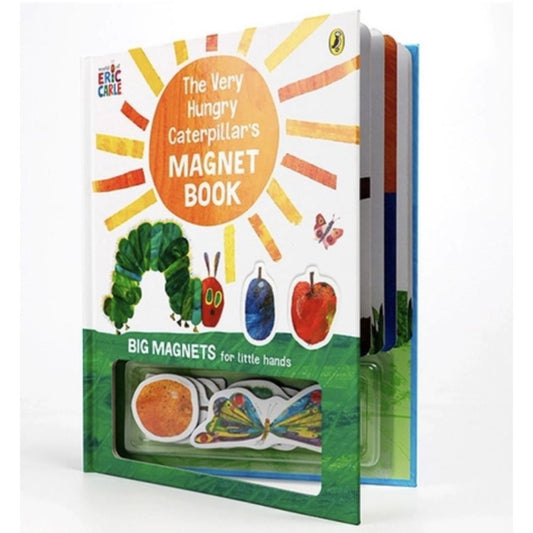 Eric Carle The Very Hungry Caterpillar's Magnet Book (brand new Hardcover) - with SLIGHT DENTS on book cover