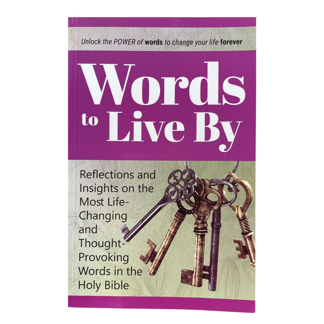Words to Live By: Unlock The Power Of Words To Change Your Life Forever (by Winston Churchill) brand new Softcover