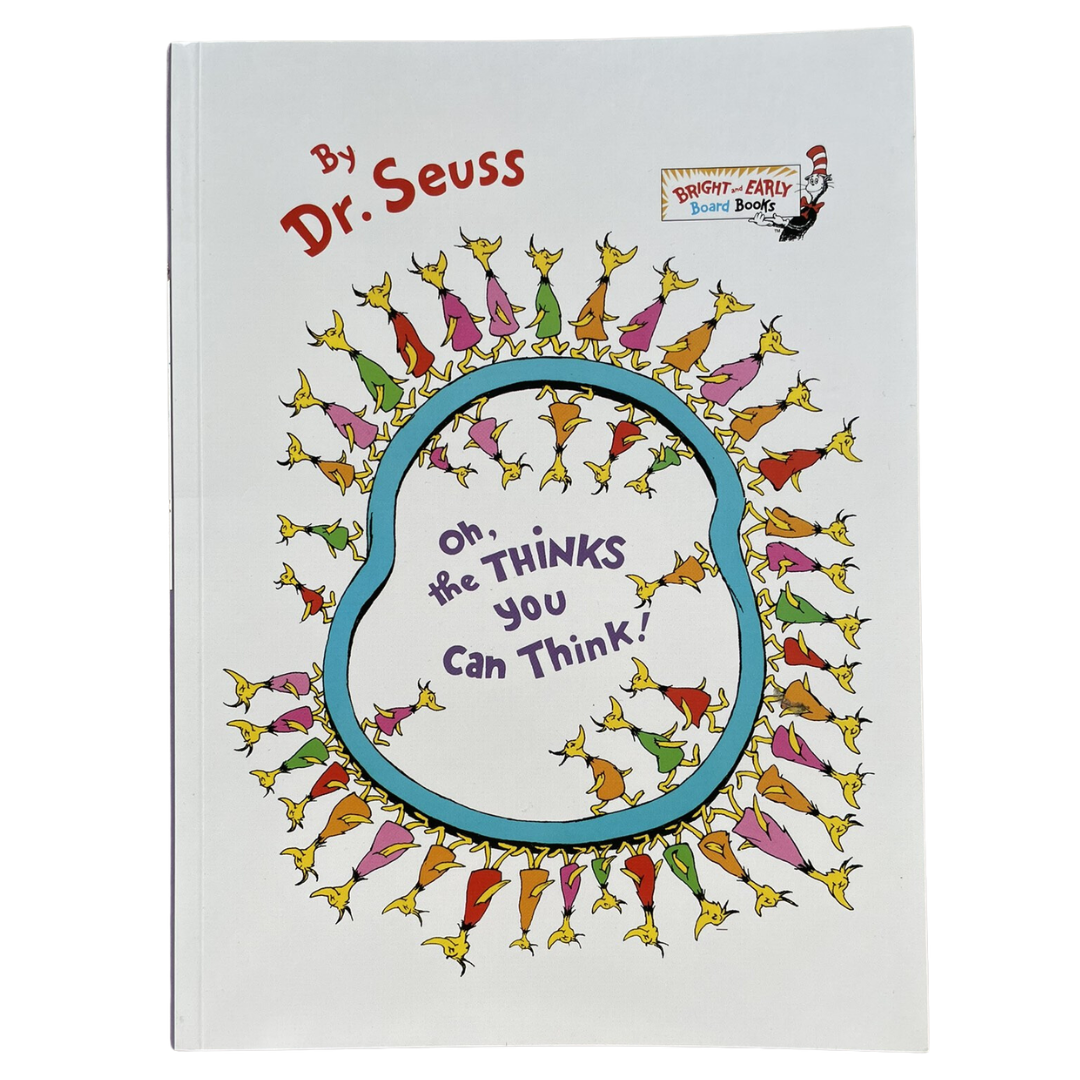 Dr Seuss paperbacks (PLS CHOOSE A TITLE) Oh the Places You'll Go / Fox in Socks / Green Eggs and Ham / Oh the Thinks You Can Think / One Fish Two Fish / Scrambled Eggs Super / Sleep Book / Ten Apples Up On Top / The Alphabet Book / Wacky Wednesday