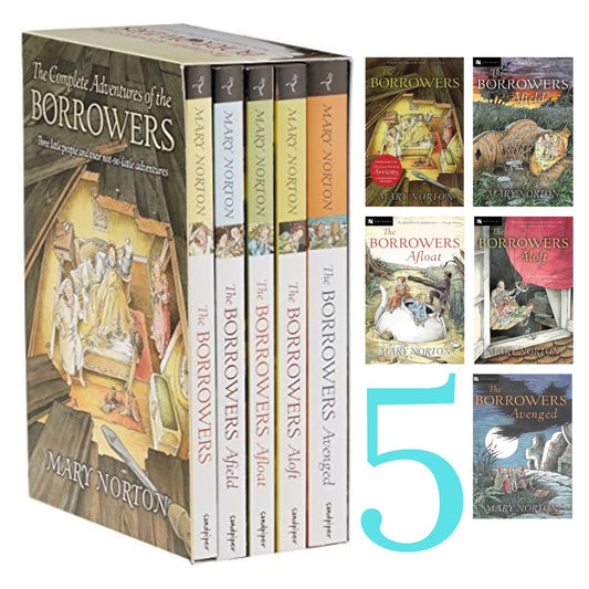 The Complete Adventures of the Borrowers (5 books) paperback box set