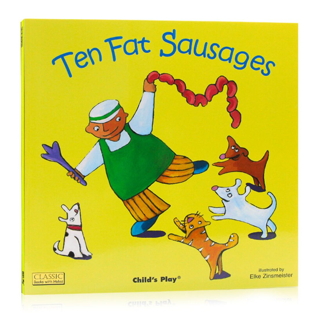 Ten Fat Sausages (Classic Books with Holes - brand new softcover)