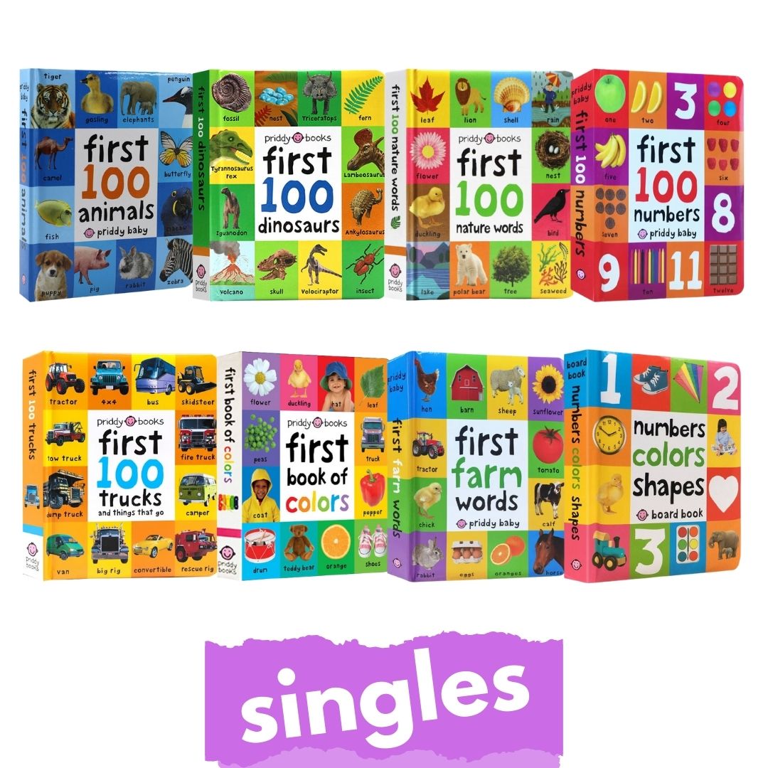 Priddy's First 100 Series (Singles, MINI board book)