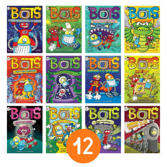 BOTS Chapter books (12 books, brand new Softcover, NO box)