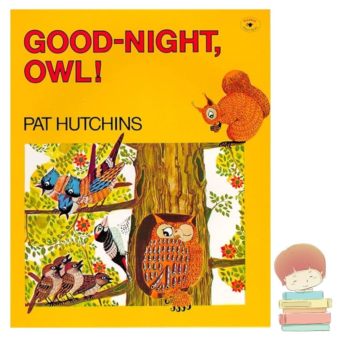 Good Night, Owl! Storybook by Pat Hutchins (brand new softcover, with SLIGHT FOLDS on book cover)