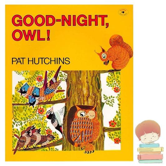 Good Night, Owl! Storybook by Pat Hutchins (brand new softcover, with SLIGHT FOLDS on book cover)