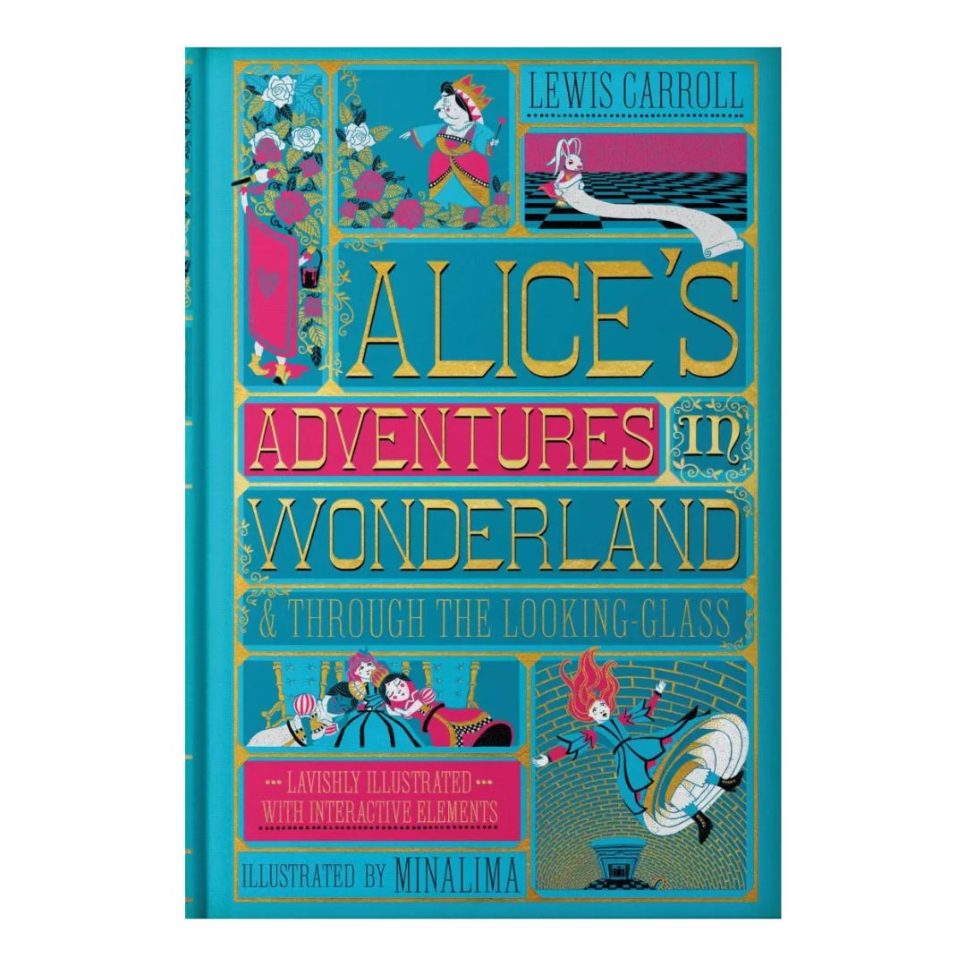 Alice's Adventures in Wonderland (MinaLima Edition) brand new hardcover, w/SLIGHT DENTS on book cover
