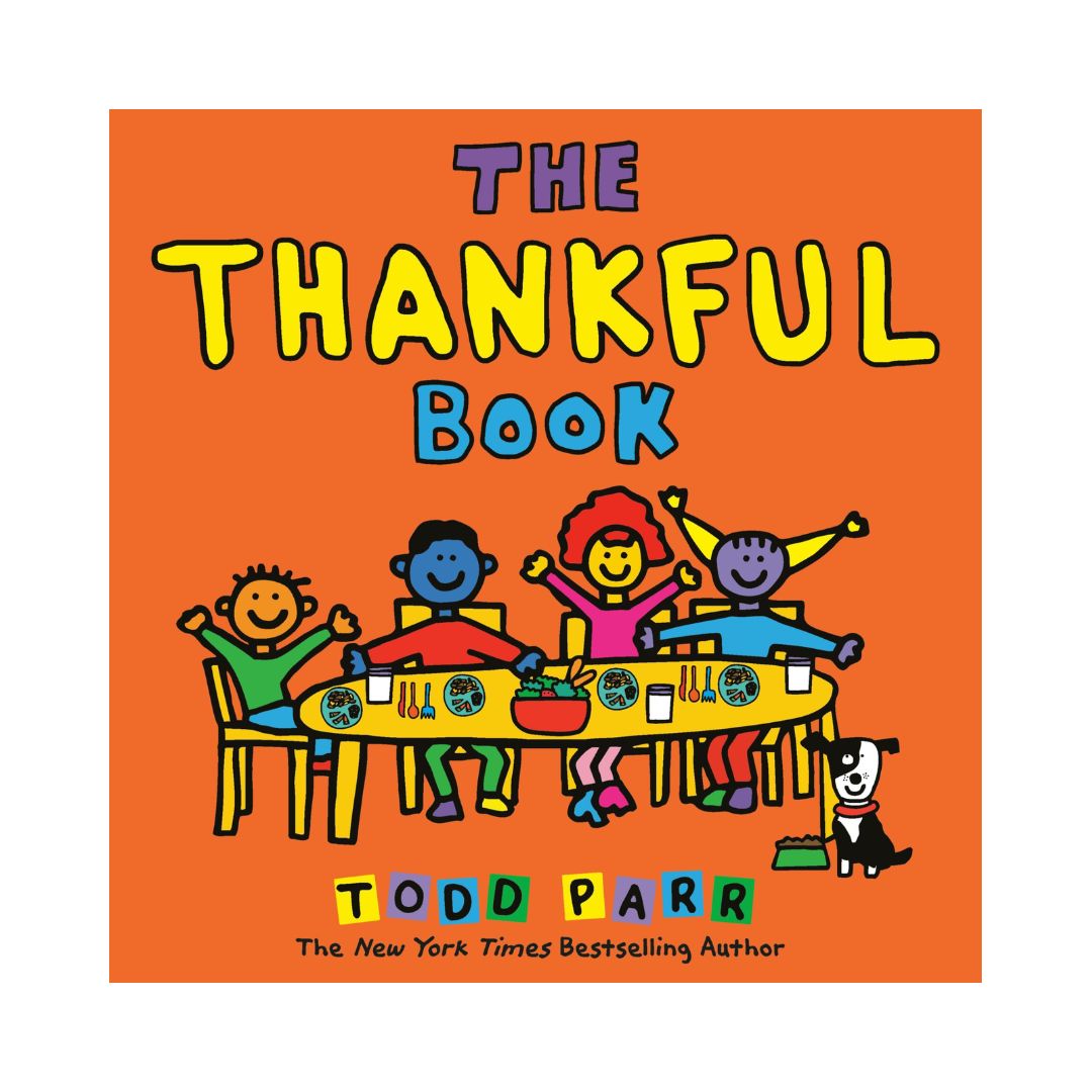 The Thankful Book (Hardcover) by Todd Parr - with slight dents on book cover