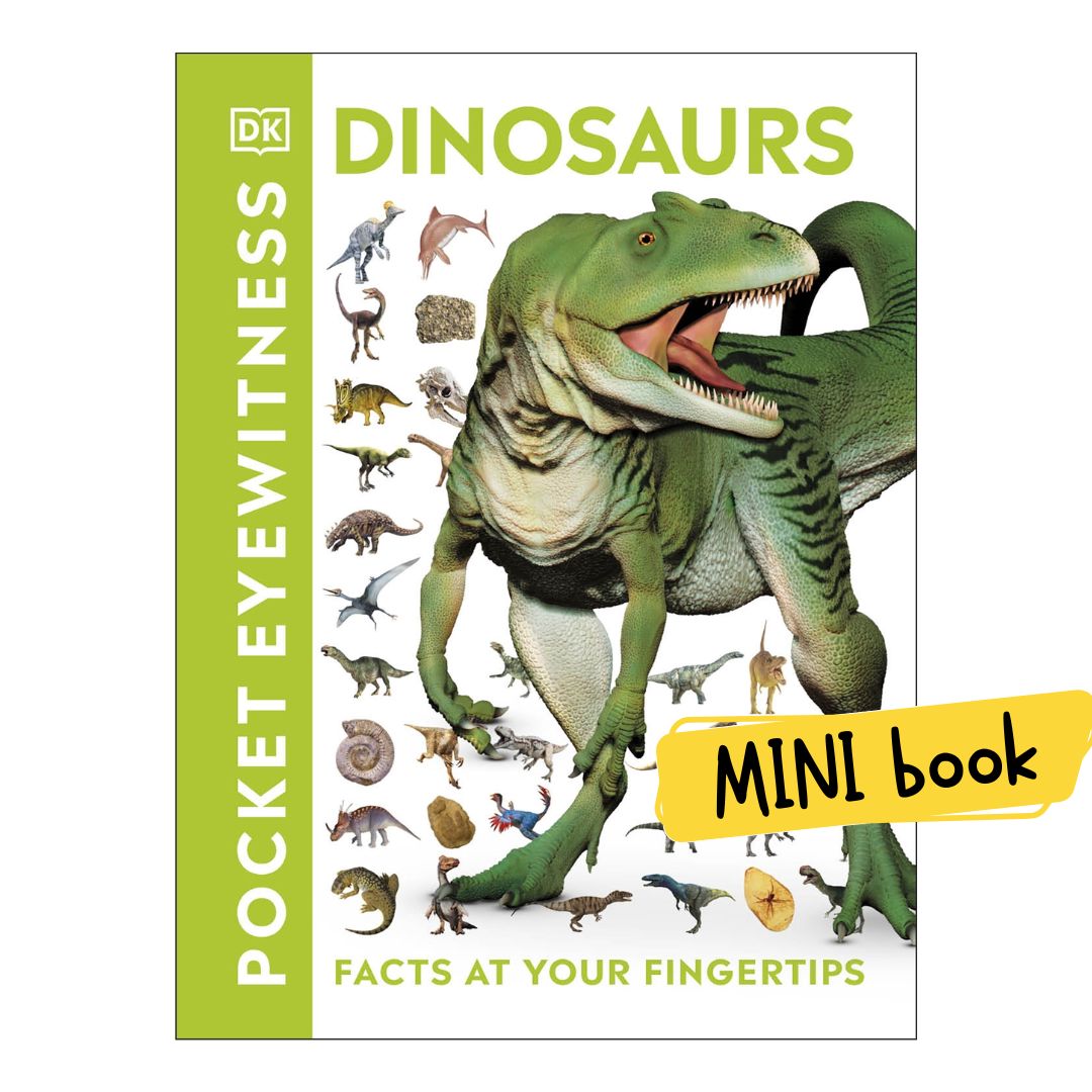 DK MINI Pocket Eyewitness: DINOSAURS (DK Facts at Your Fingertips) - brand new Paperback