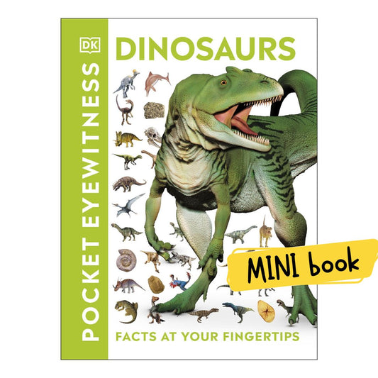 DK MINI Pocket Eyewitness: DINOSAURS (DK Facts at Your Fingertips) - brand new Paperback