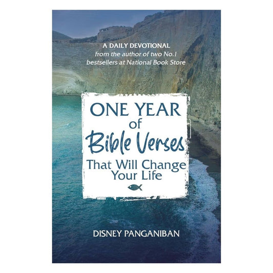 One Year of Bible Verses That Will Change Your Life (by Disney Panganiban) devotional, brand new hardcover