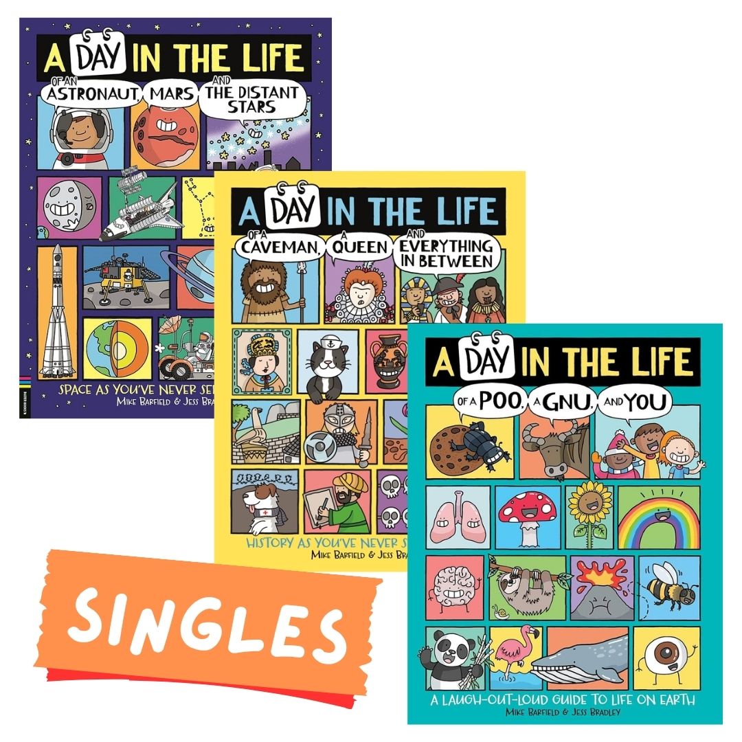 A Day in the Life (SINGLES) brand new hardcover, with SLIGHT DENTS on book cover