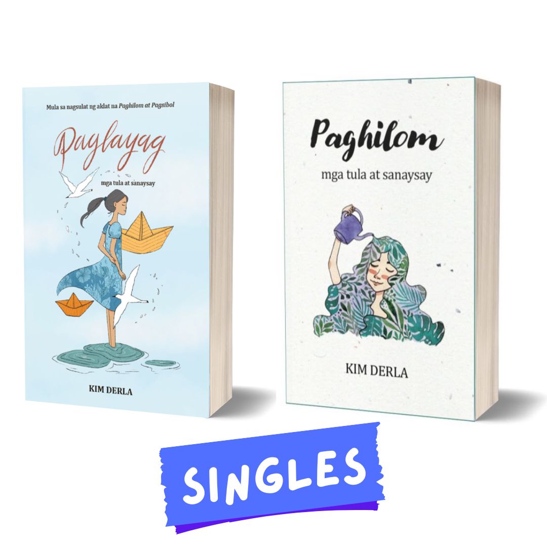 Paglayag / Paghilom (by Kim Derla) (SINGLES) brand new, with SLIGHT DENTS on book cover