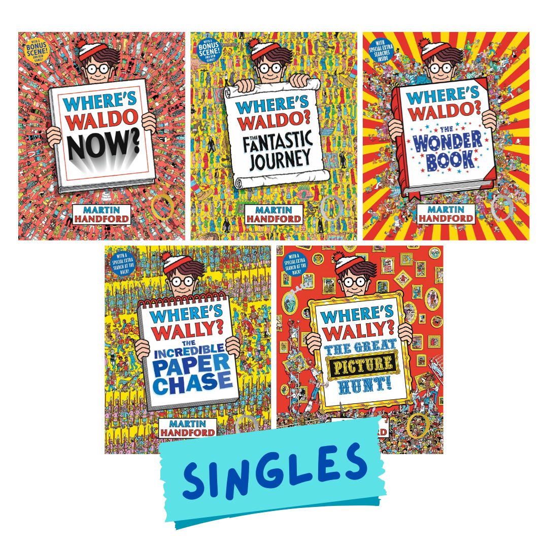 Where's Wally / Waldo (SINGLES, brand new Softcover)