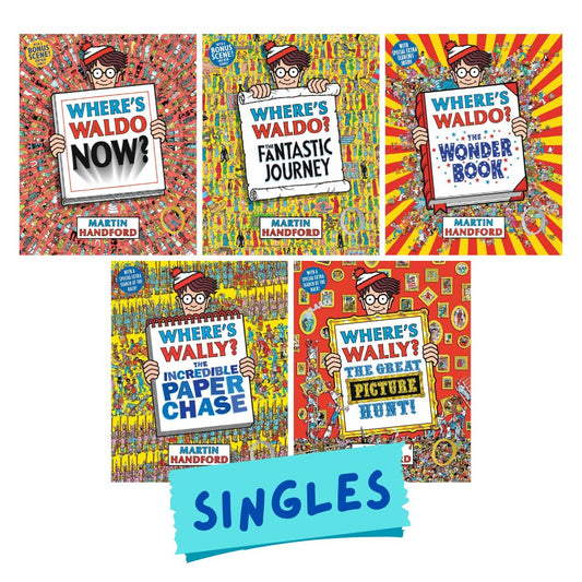 Where's Wally / Waldo (SINGLES, brand new Softcover)