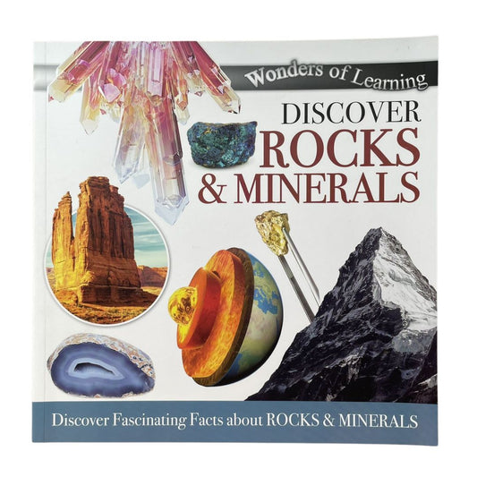 Wonders of Learning: Discover ROCKS AND MINERALS (brand new SOFTCOVER)