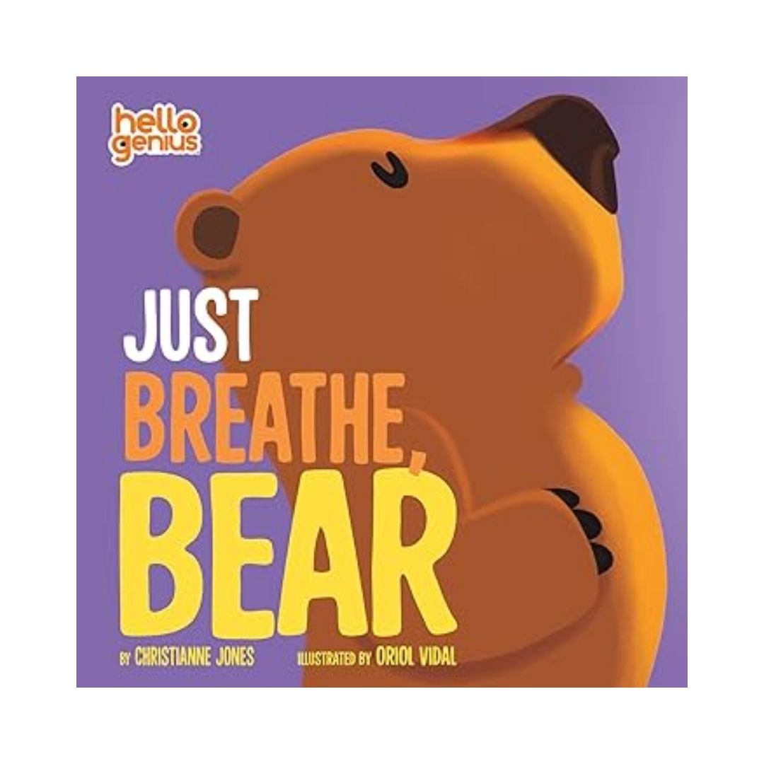 Hello Genius BOARD BOOKS (SINGLES) Little Dinos Don't Push / Just Breathe Bear / Little Lion Shares etc (book covers with SLIGHT DENTS)