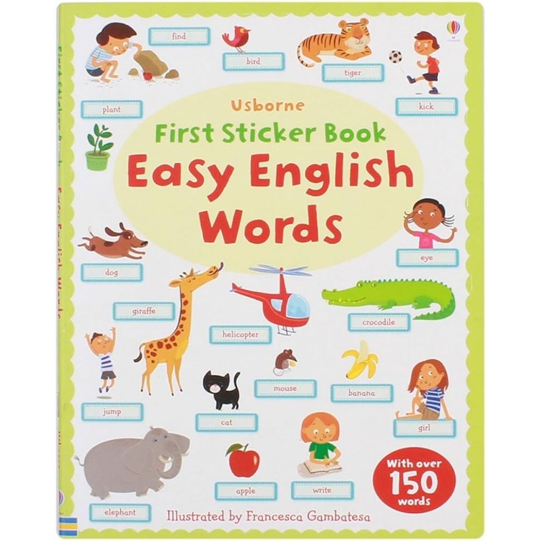 Usborne Sticker Books (SINGLES, brand new softcover, assorted stickers titles, please choose) - with SLIGHT FOLDS on some book covers