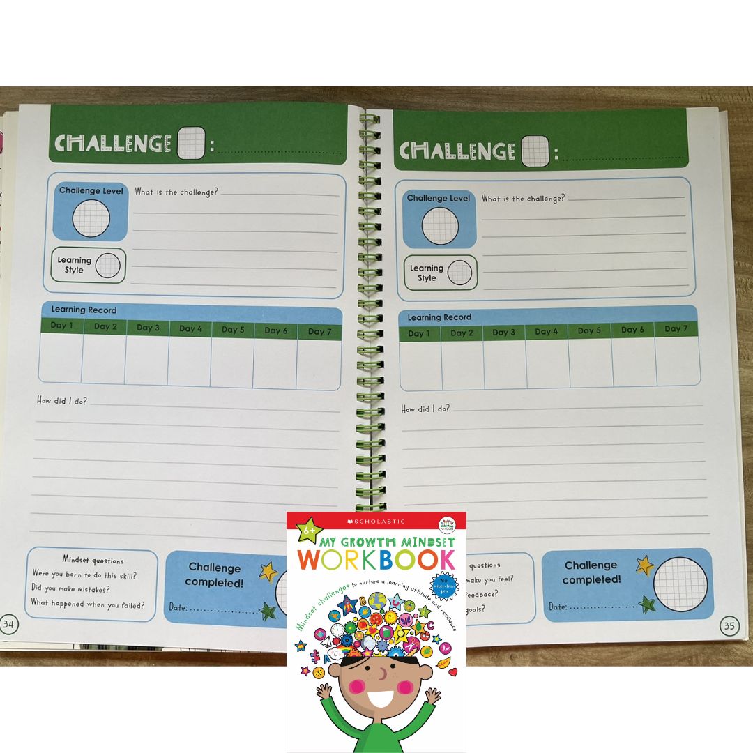 My Mindfulness / My Growth Mindset Workbook: Scholastic Early Learners (SINGLES) brand new Softcover, with SLIGHT DENTS on book cover