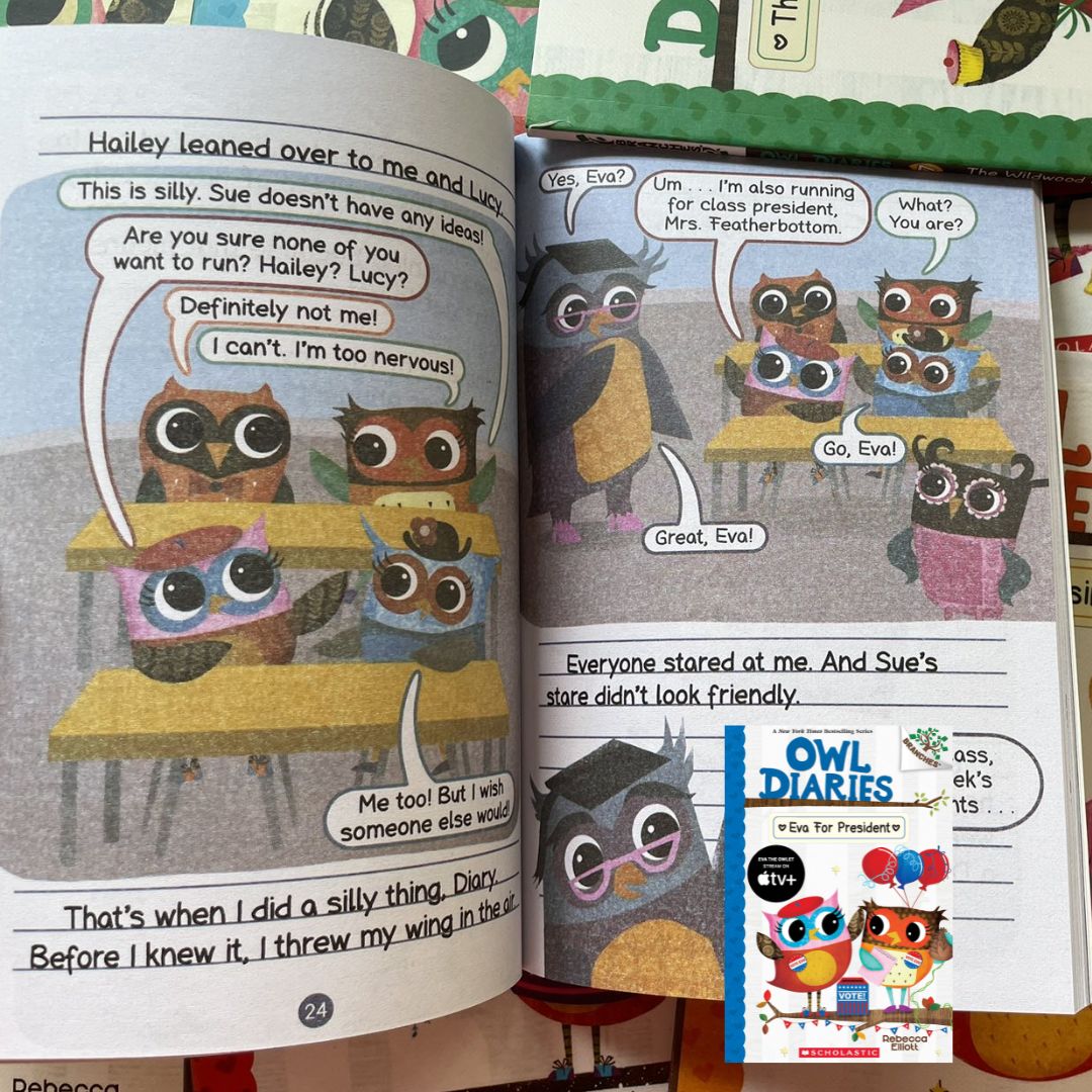 Owl Diaries #1-19 Collection (Pack of 19 books, brand new softcover, no box)