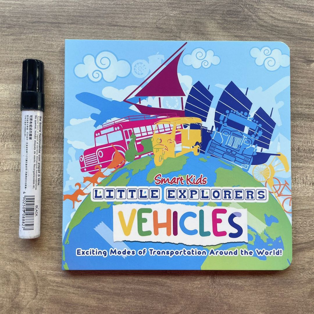 Smart Kids Little Explorers ANIMALS / FOOD / LANDMARKS / VEHICLES (Board Book / SINGLES)