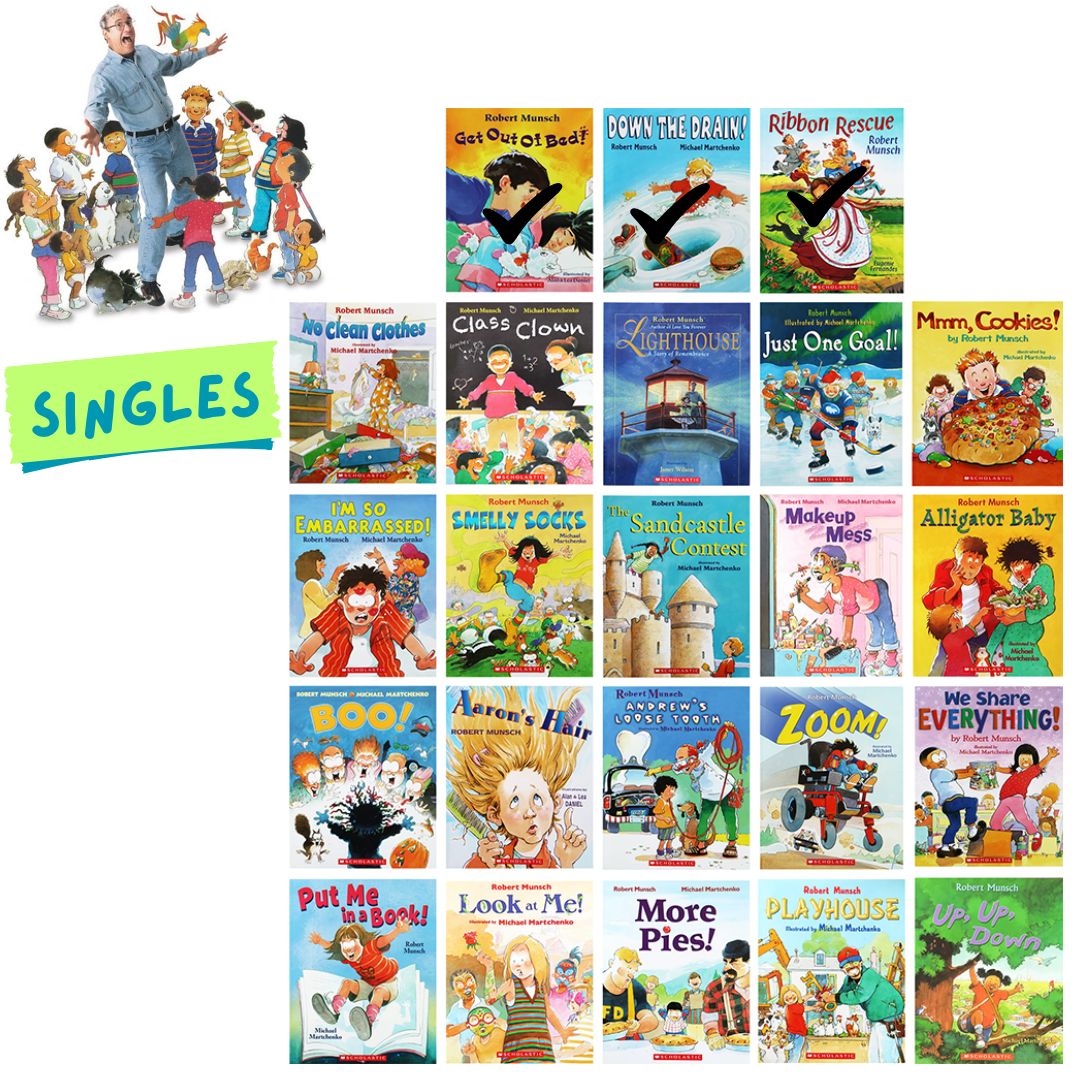 Robert Munsch Storybooks (SINGLES / RETAIL) brand new softcover