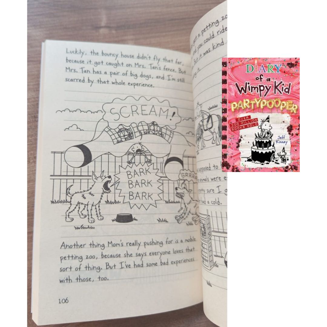 Diary of a Wimpy Kid (singles, brand new softcover, 7.5 x 5 inches each book)