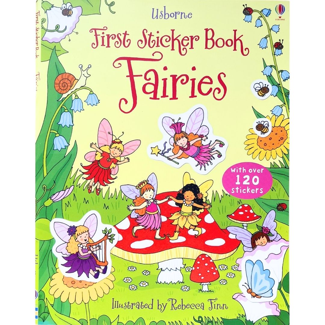 Usborne Sticker Books (SINGLES, brand new softcover, assorted stickers titles, please choose) - with SLIGHT FOLDS on some book covers