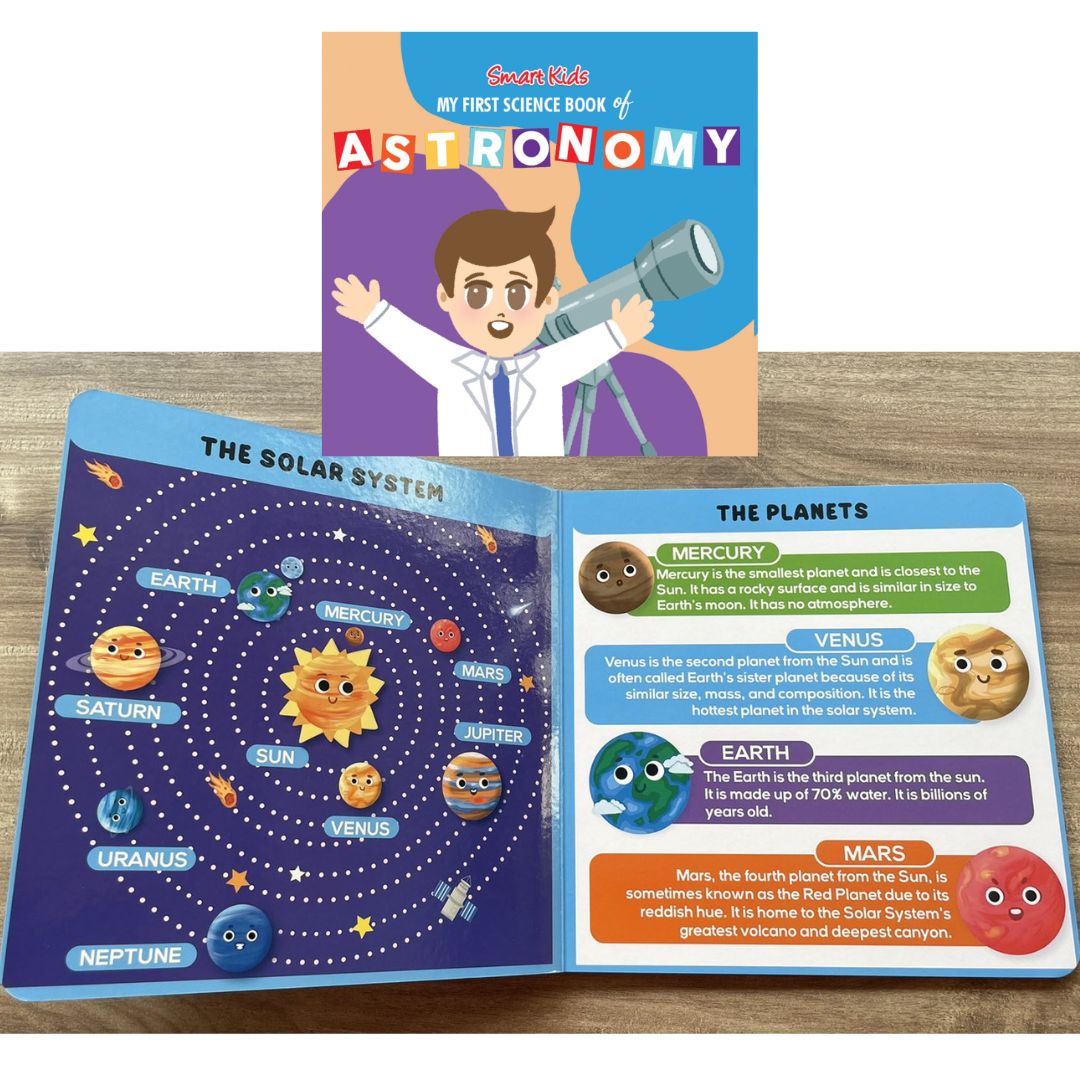 Smart Kids My First Science Book of ANATOMY / ASTRONOMY / BOTANY / ZOOLOGY (Board Book / SINGLES)