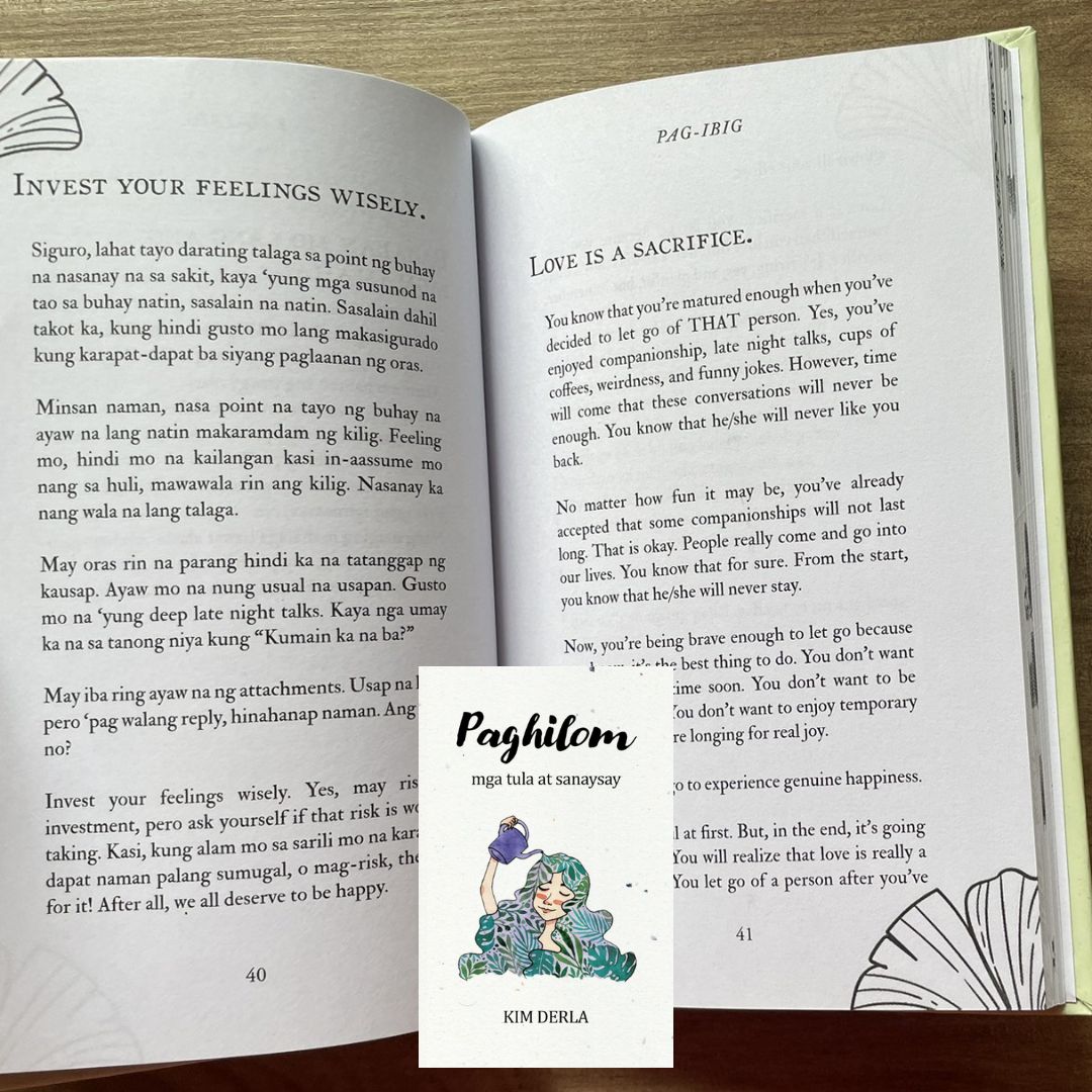 Paglayag / Paghilom (by Kim Derla) (SINGLES) brand new, with SLIGHT DENTS on book cover