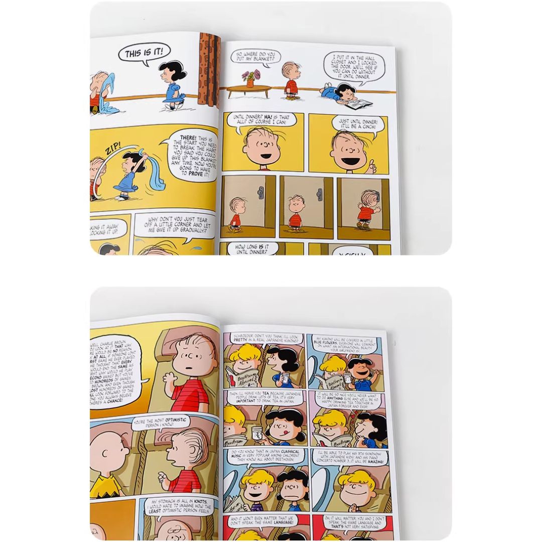 The CLASSIC PEANUTS / SNOOPY / PEANUTS GRAPHIC NOVEL Collection (3 Book) Slipcase Box Set By Charles M. Schulz (brand new softcovers)