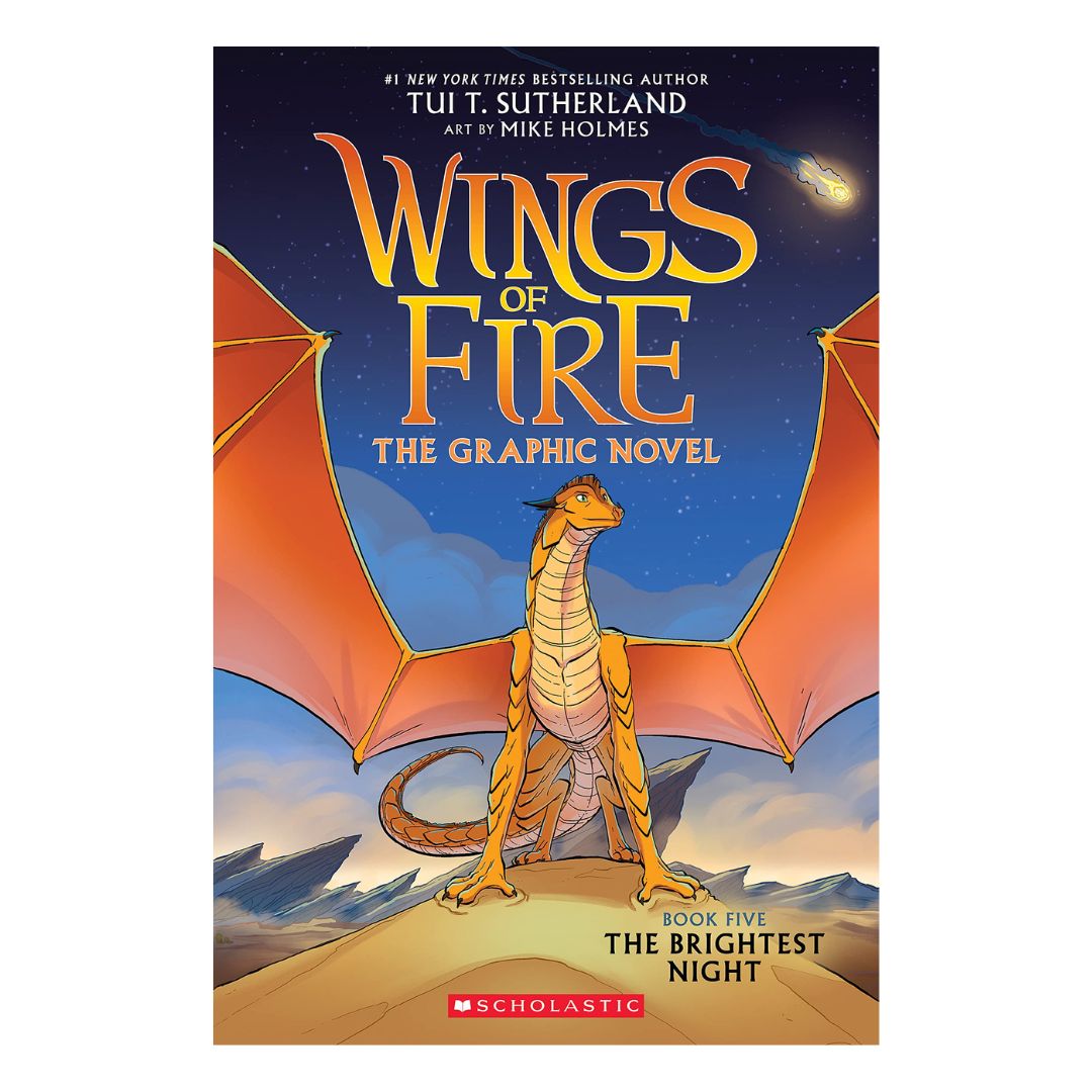 Wings of Fire Graphic Novels (SINGLES, brand new softcover, with SLIGHT FOLDS on book cover)