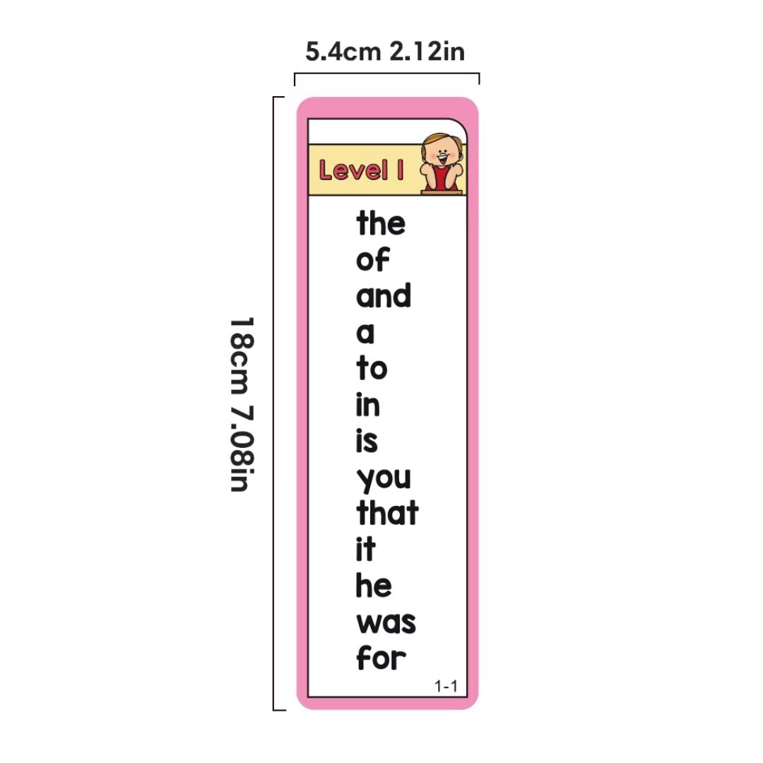 Sight Words Flash Cards Set (1000 Words, 41 Cards) High-Frequency English Reading Cards for Children (brand new flashcards, no box)