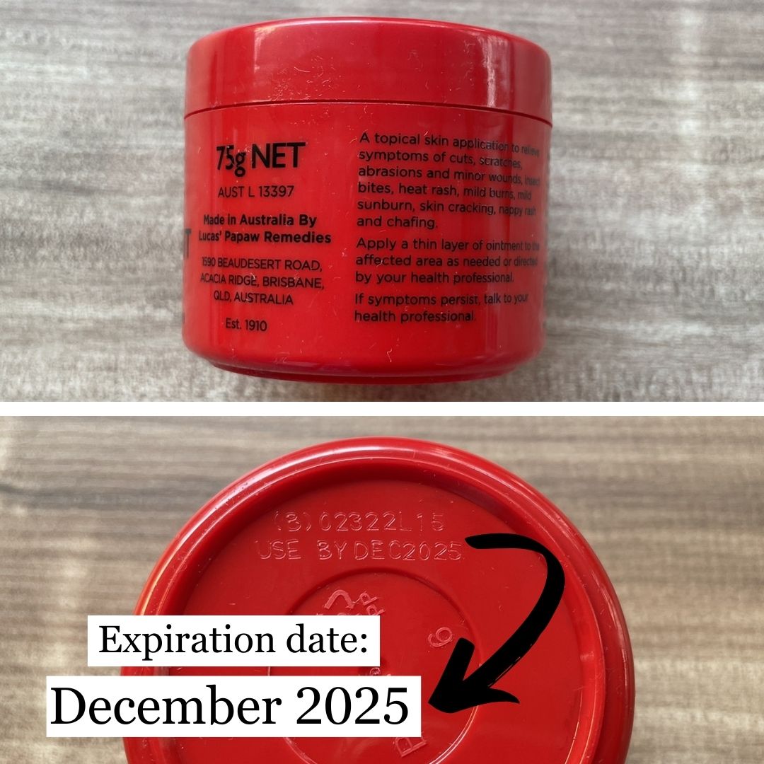Lucas Papaw Ointment (from Australia) (SINGLES)