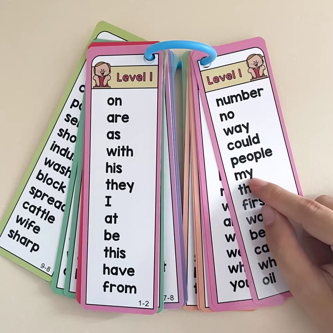 Sight Words Flash Cards Set (1000 Words, 41 Cards) High-Frequency English Reading Cards for Children (brand new flashcards, no box)